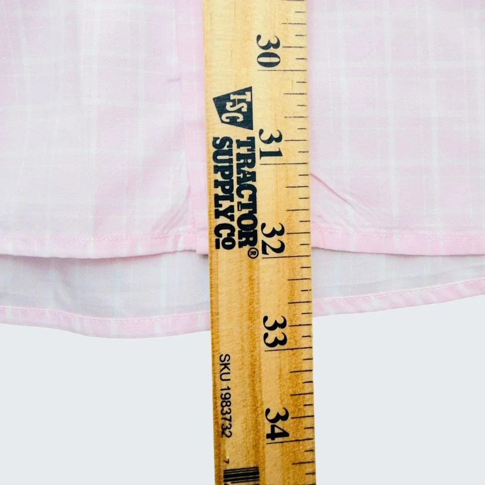 Eton Contemporary Fit Twill Dress Shirt Mens‎ XXL 18 (46) Pink Long Sleeve $270